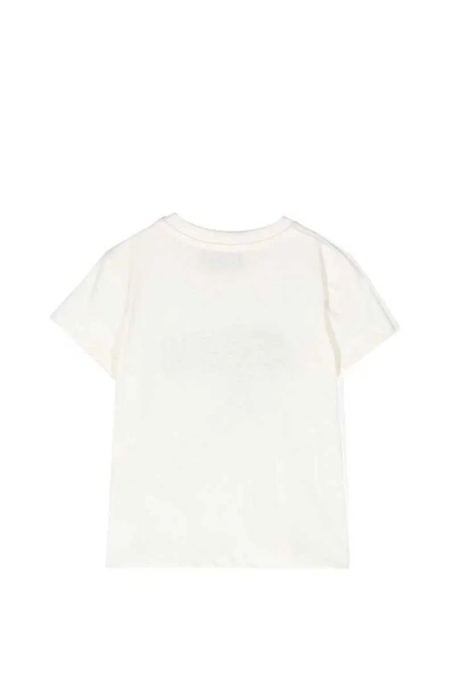 Moschino Kids Milk Print T-Shirt - Mxm032-Laa02 Cotton Tee for Children
