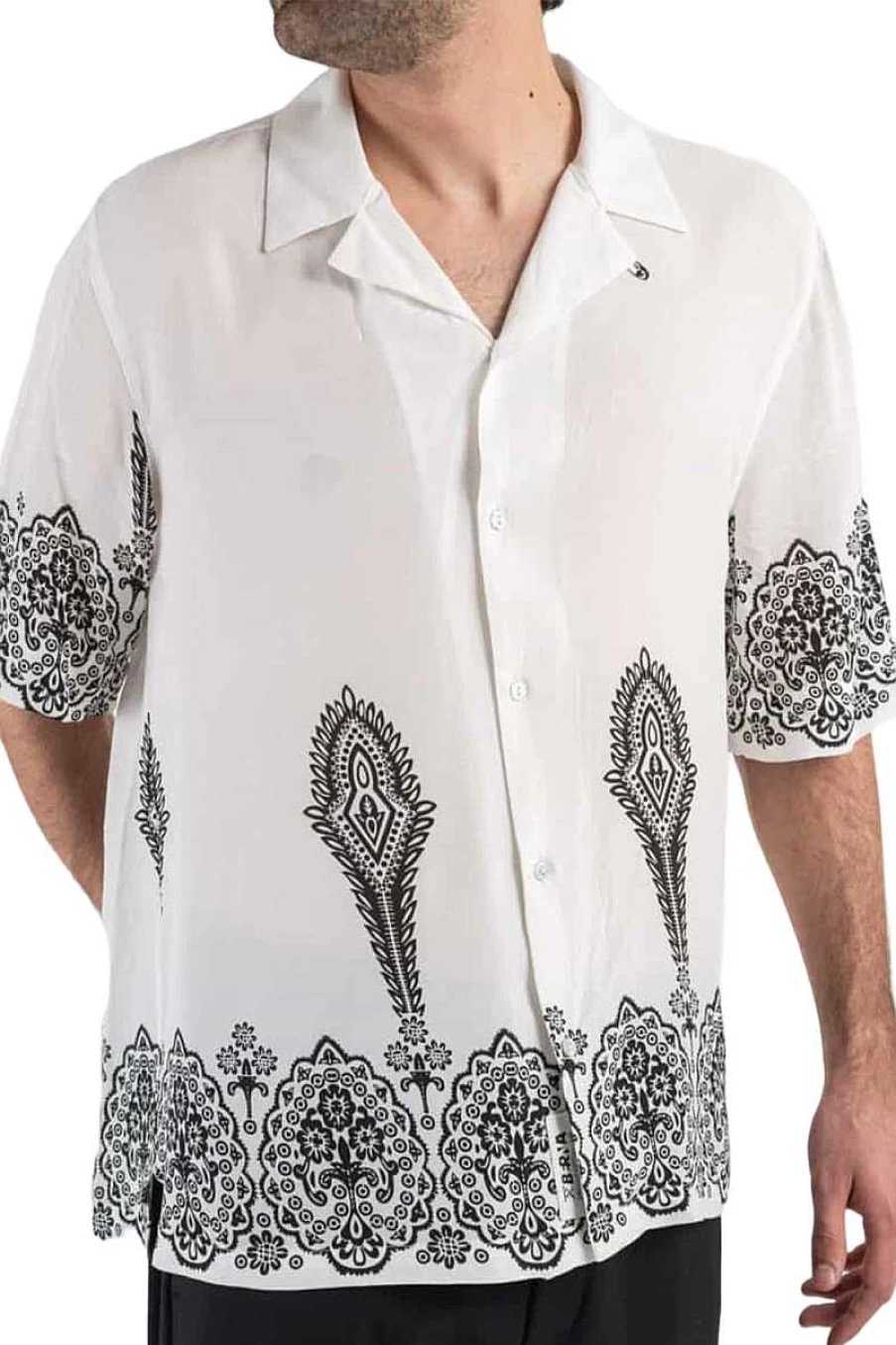 Berna Men's Classic Fit Solid Color Dress Shirt 230251