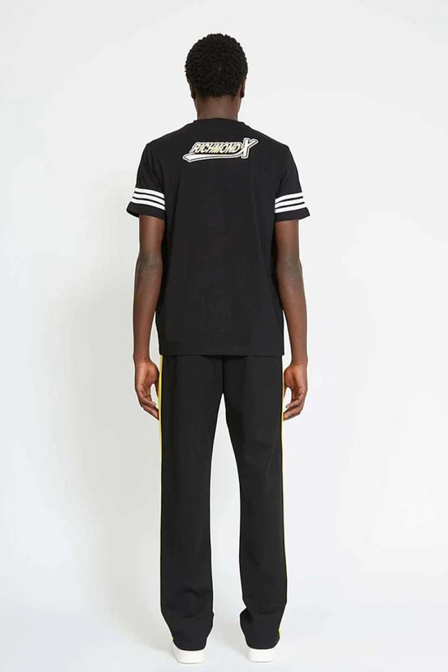 Richmond Men's Black T-Shirt - Classic Cotton Tee for Men