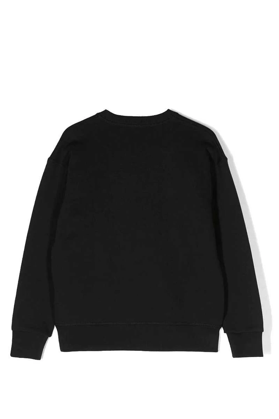 Dsquared Kids D2Ls10U Slouch Fit Sweatshirt - Dq1393-D008M Black Children's Casual Pullover