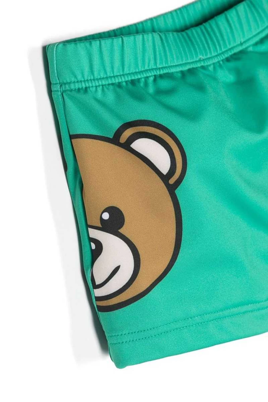 Moschino Kids Green Shorts Mwl006-Lka00 for Children