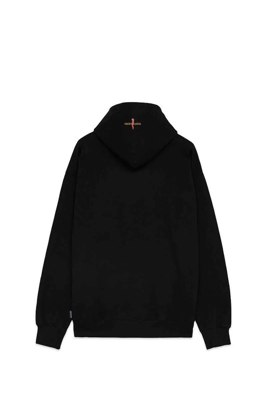 Propaganda Men's Parthenope Black Sweatshirt - 22Ssprfe920-01 Spring Season