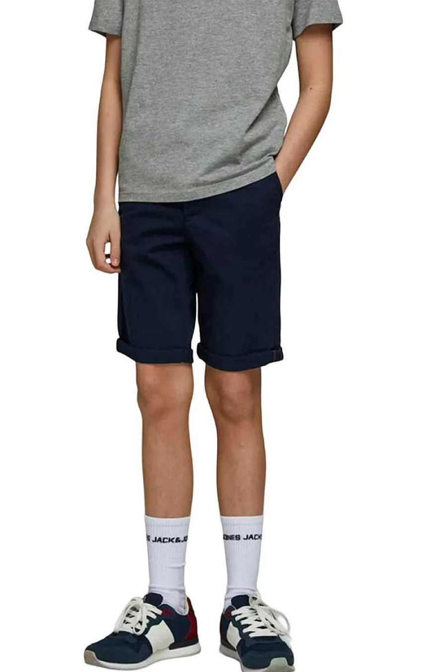 Jack&Jones Kids' Basic Bermuda Shorts - Blue Denim for Children | Style 12172213