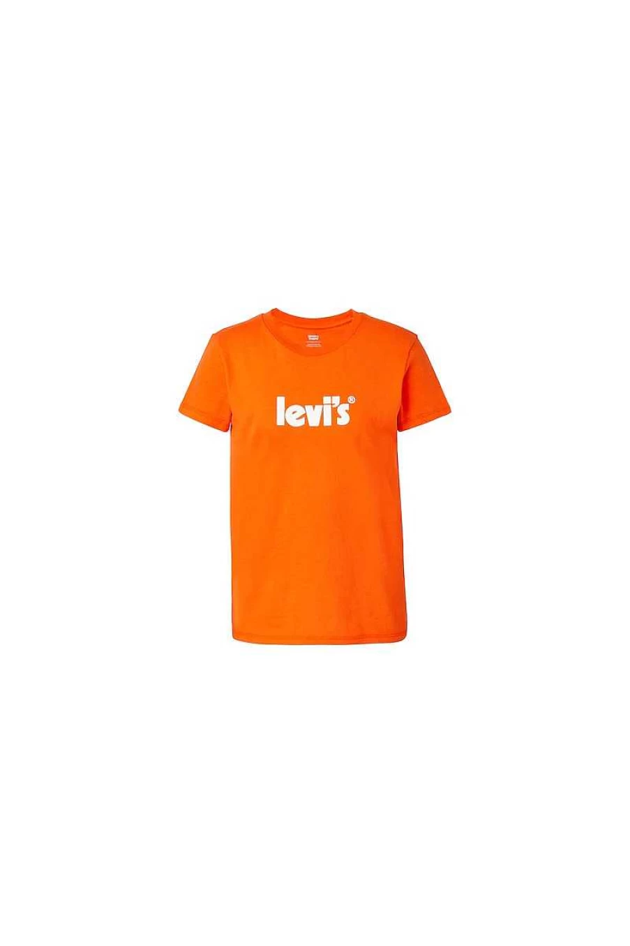 Levi's Women's The Perfect Tee Seasonal Short Sleeve T-Shirt in Orange