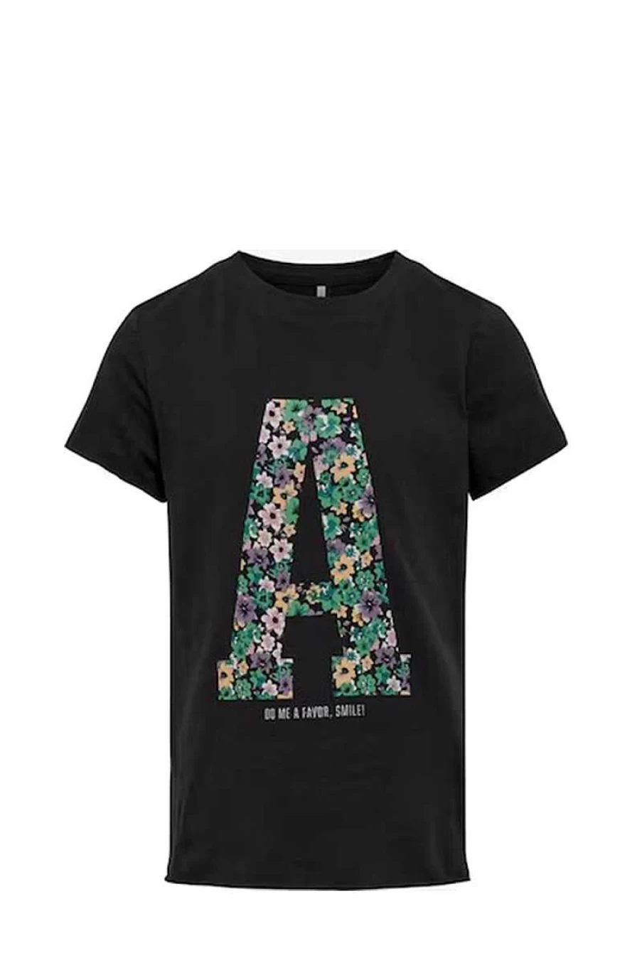 "Only Girls' Graphic Print T-Shirt - Stylish & Comfortable Cotton Tee"