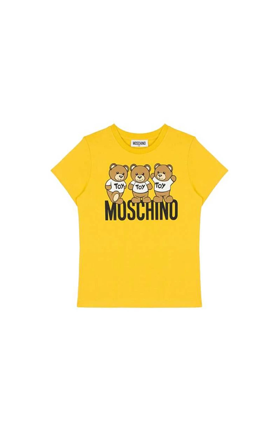 Moschino Kids Marigold Graphic Print T-Shirt Hvm03U-Laa34