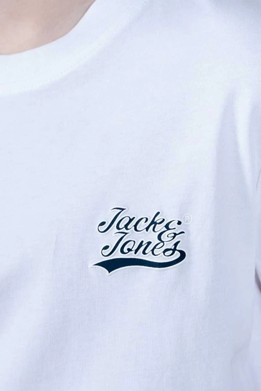 Jack&Jones Kids' White T-Shirt 12230610 - Comfortable Cotton Tee for Children