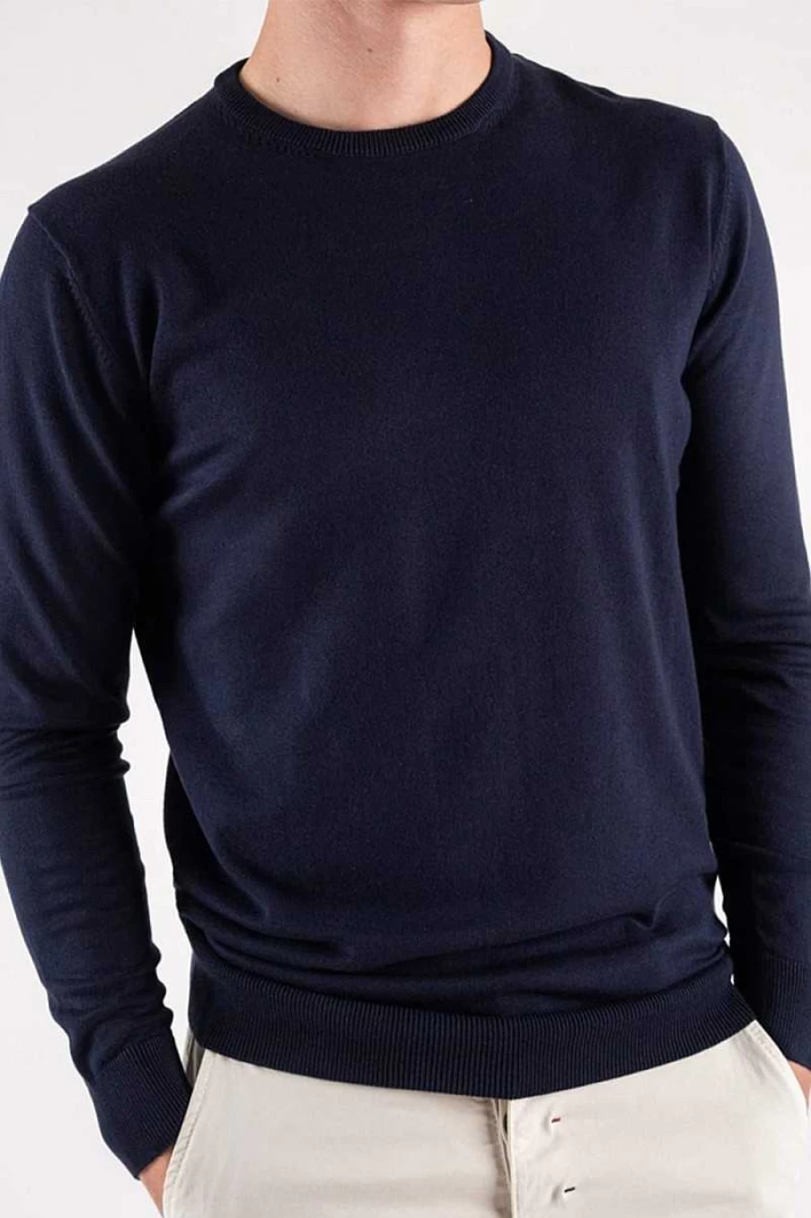 Over-d Men's Blue Sweater - Premium Comfort & Style for Men