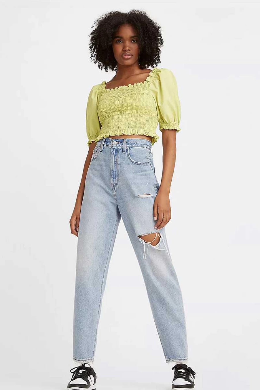 Levi's Women's High Loose Taper Jeans in Light Denim - Style 17847-0014