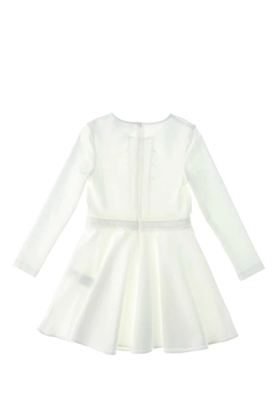 Kocca Girls' White Nelana Dress - Elegant & Comfortable Dresses for Girls
