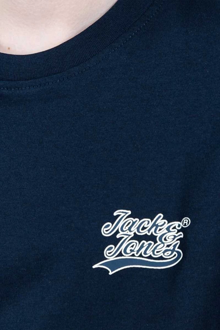 Jack & Jones Kids' Blue Graphic T-Shirt 12230610 | Comfortable Cotton Tee for Children