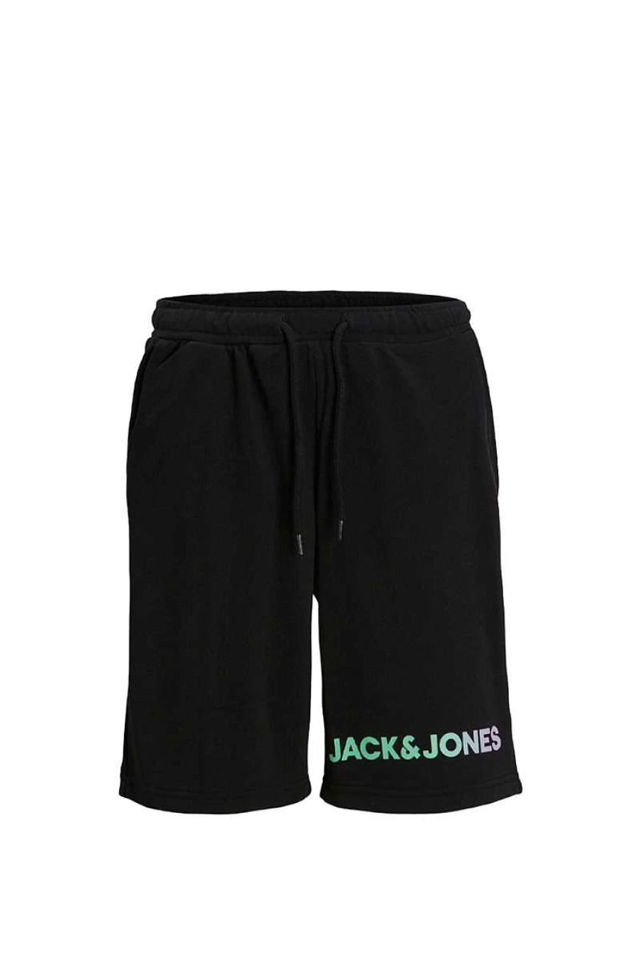 Jack & Jones Kids' Written Bermuda Shorts - Black 12230923