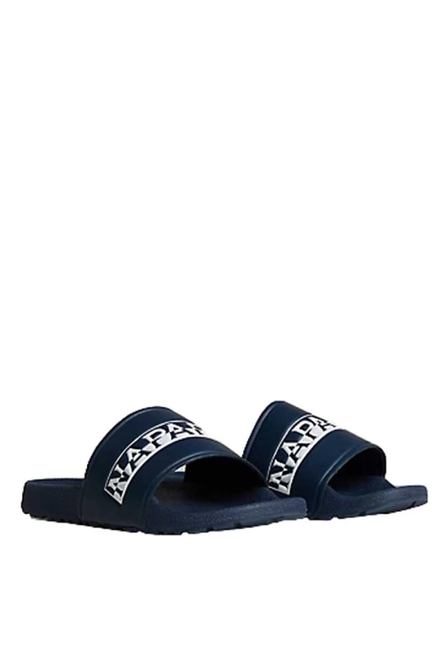 Napapijri Men's Navy Blue Slippers - Comfortable Indoor & Outdoor Slides