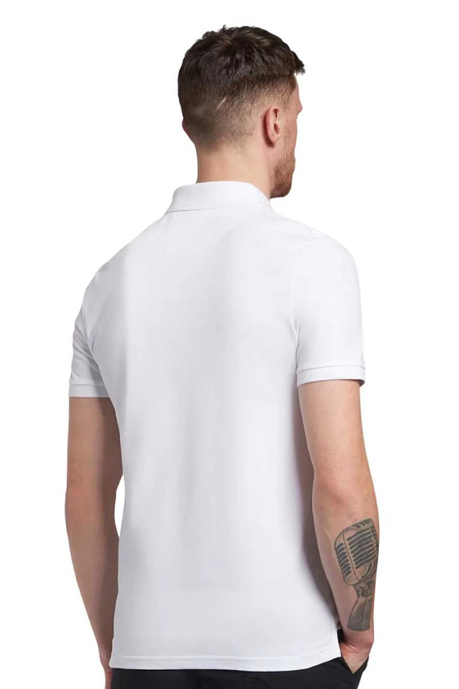 Lyle & Scott Men's Classic White Polo Shirt - Premium Cotton Sp400Voge Design
