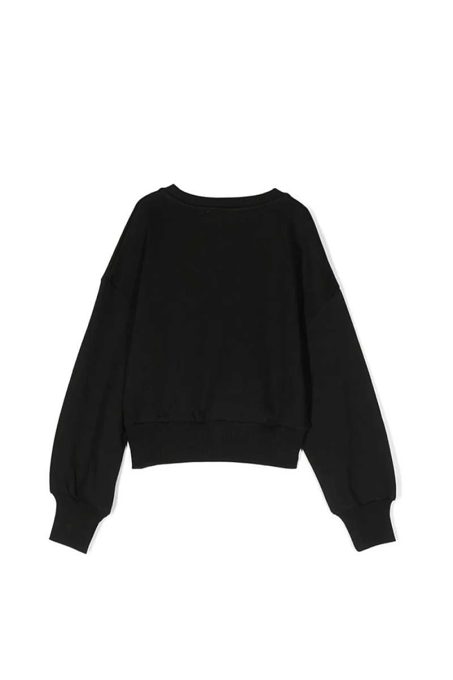 Patrizia Pepe Girls' Black Sweatshirt 7M0759/J046 - Stylish Casual Pullover for Teens