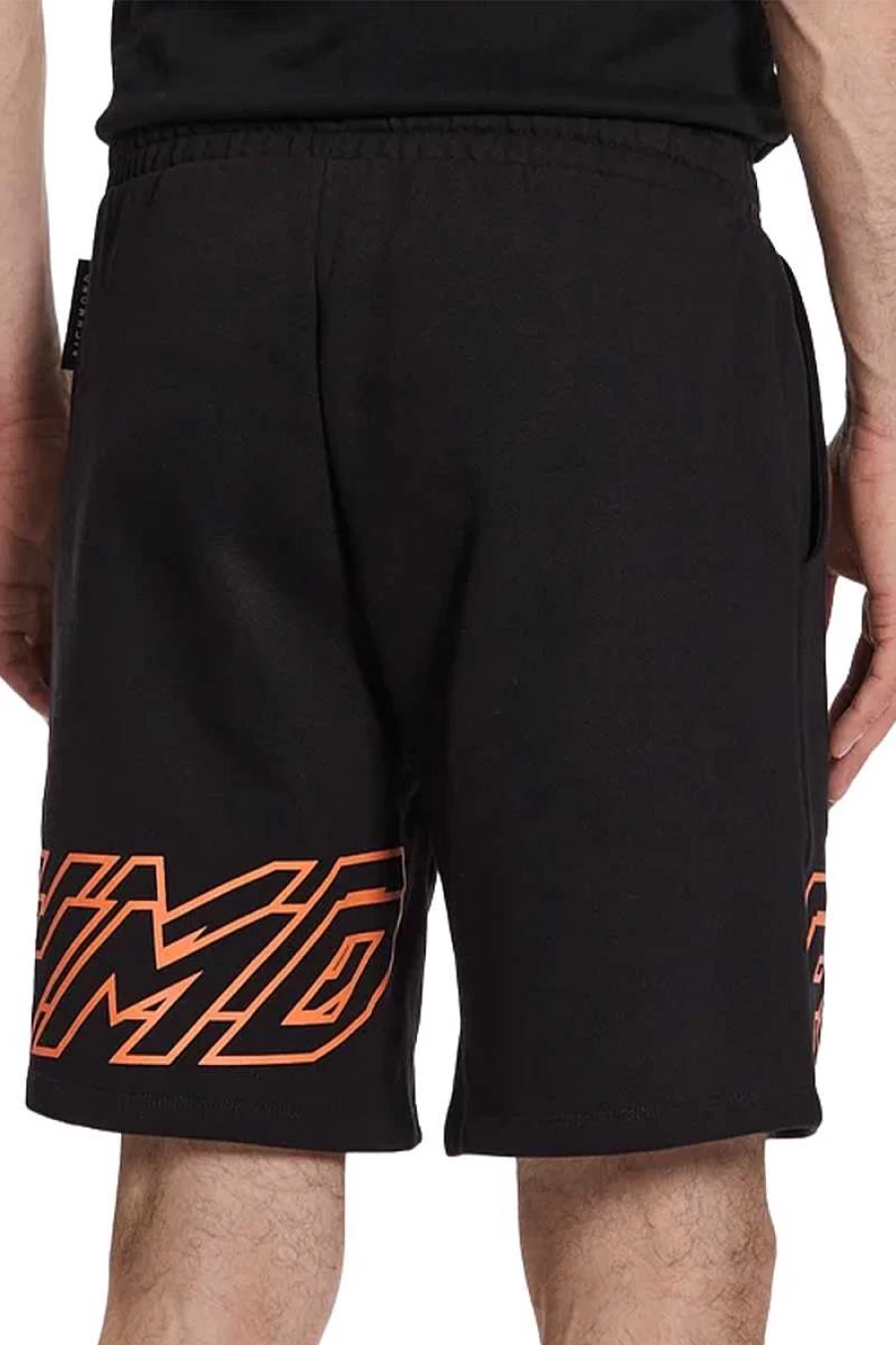 Richmond Men's Fleece Bermuda Shorts UMP23012BE Black