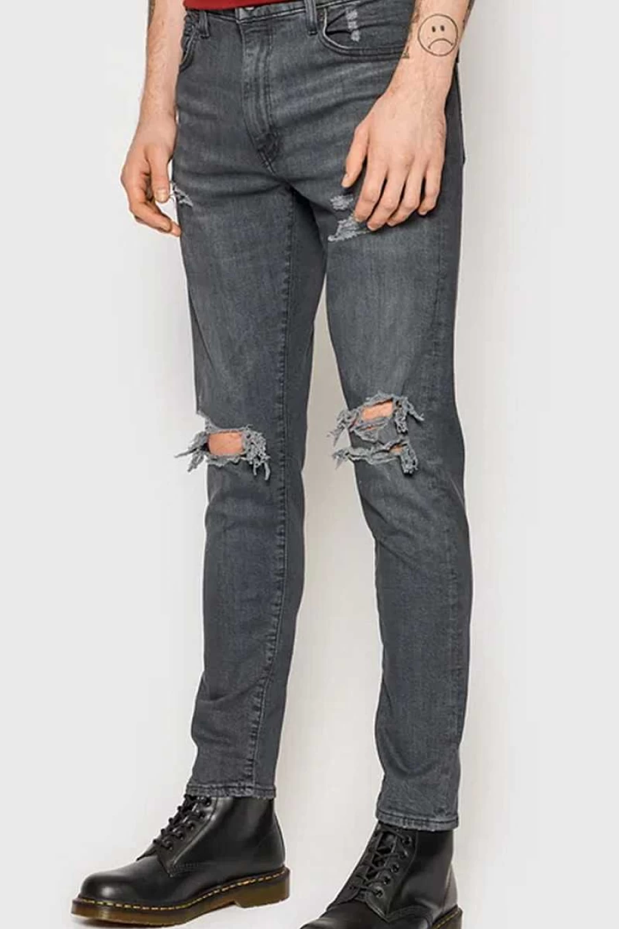 Levi's Men's 512 Slim Taper Fit Dark Denim Jeans - Richmond Lock 28833-1076