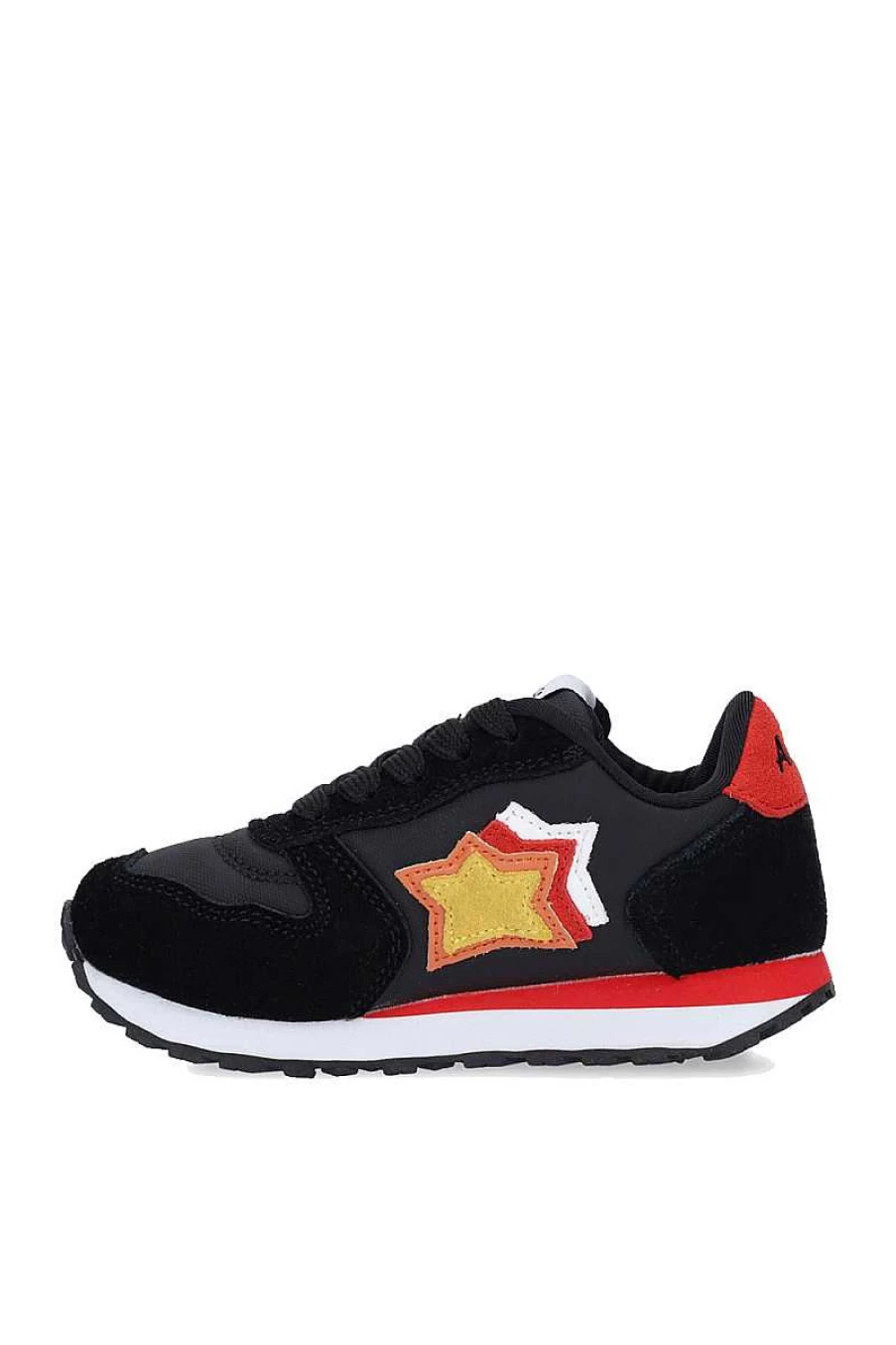 Atlantic Star Icaro57J Kids Sneakers - Black, Red, Ocher Children's Casual Shoes