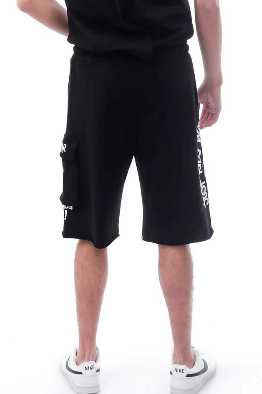 Disclaimer Bermuda 23Eds53508 Black Shorts for Men
