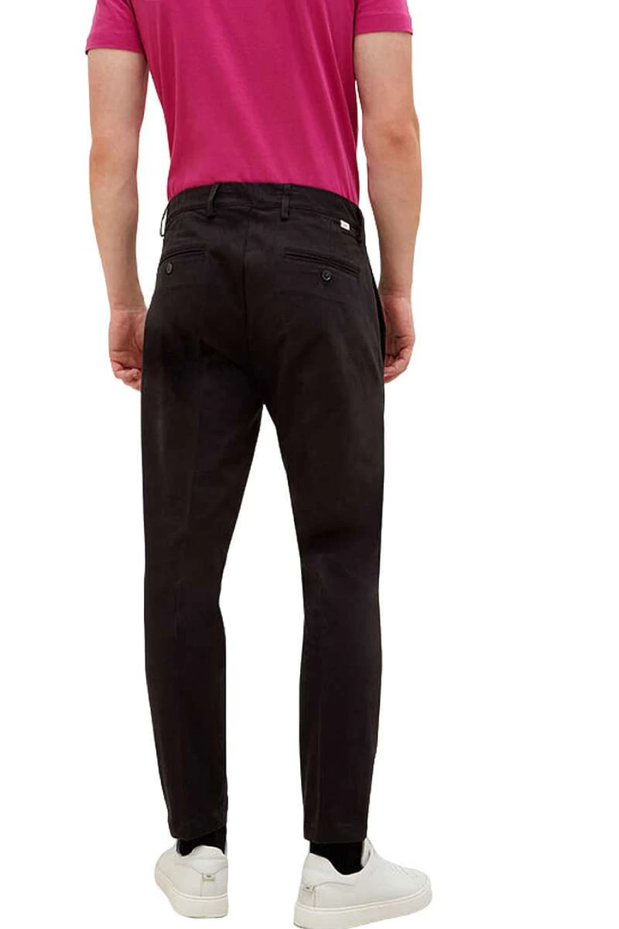 Liu Jo Men's Black Drawstring Chino Trousers - M222P301Capriraso 900