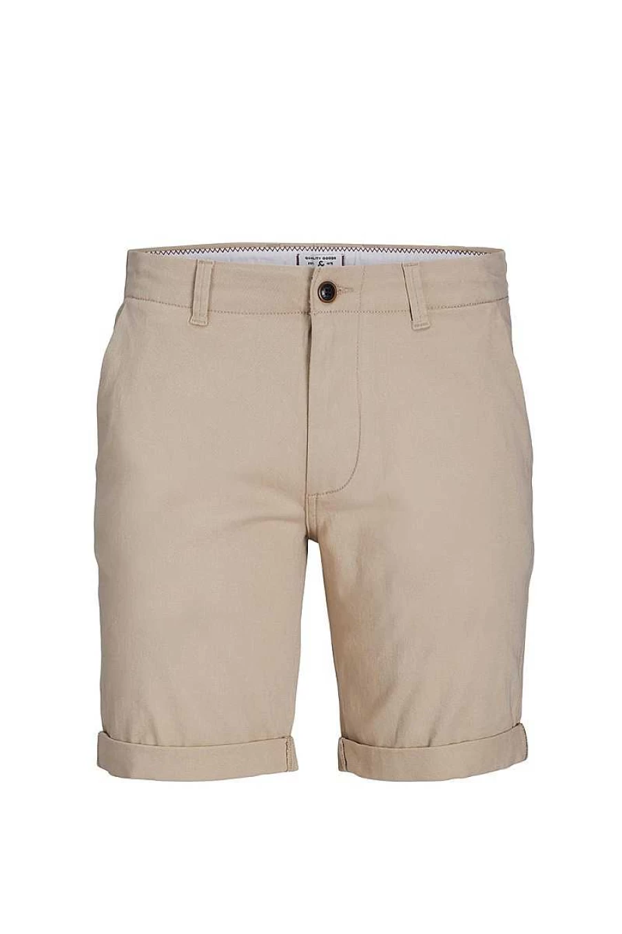 Jack & Jones Kids' Basic Bermuda Shorts in Tan for Children - Style 12201343 by Oxlord