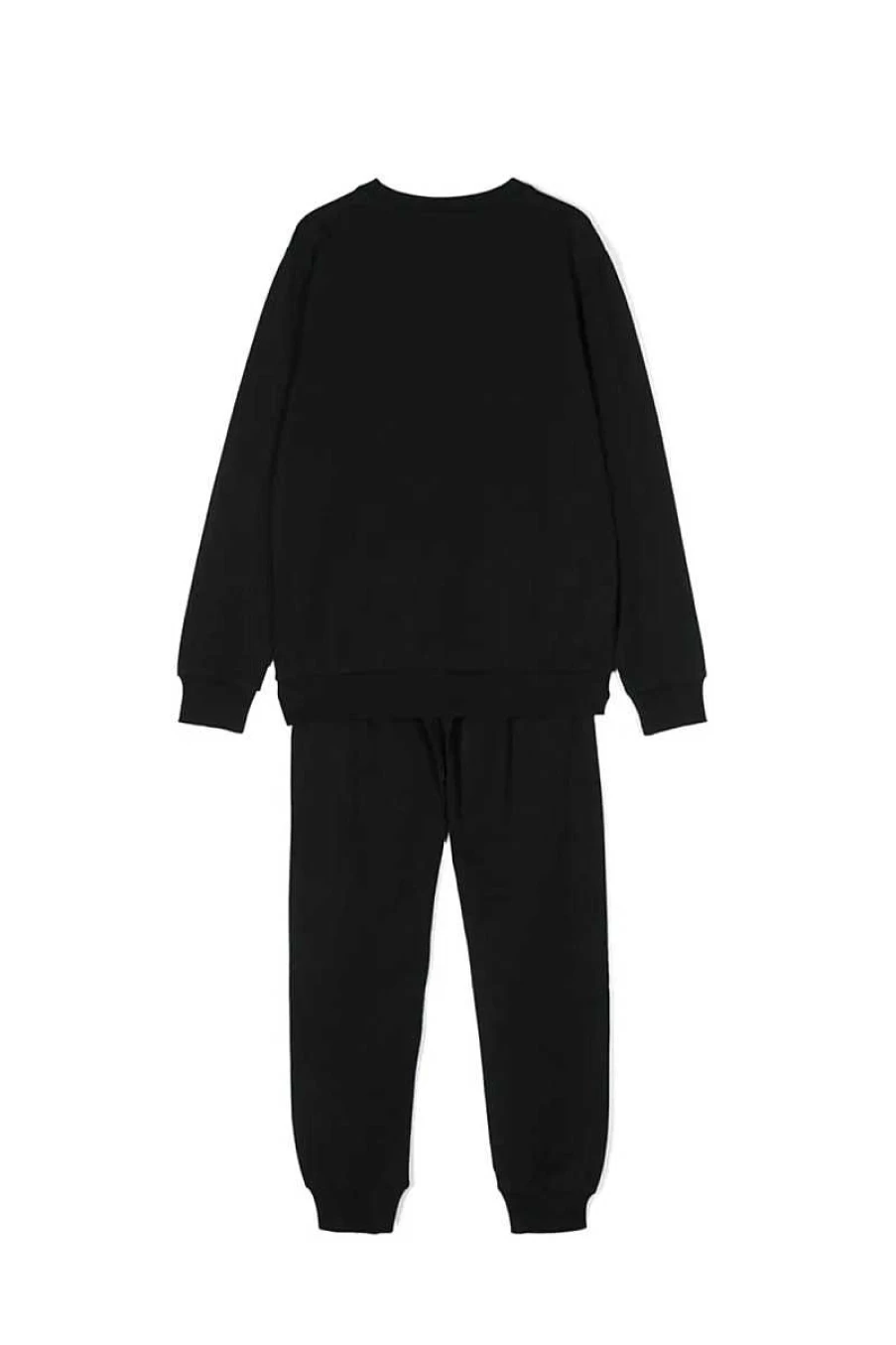 "Moschino Kids Black Suit for Children | Huk03R-Lda11J"