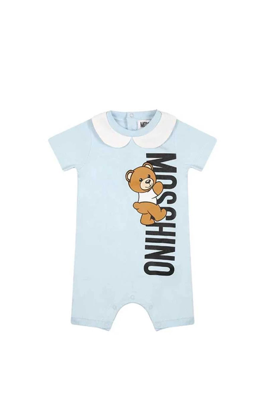 Moschino Kids Blue Body Muy06L-Laa17 T-Shirt for Children