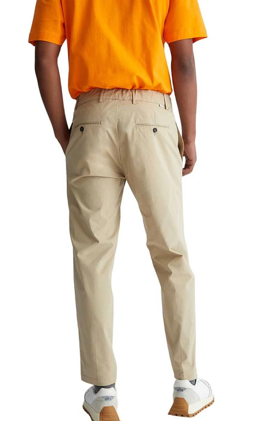 Liu Jo Men's Beige Suit Pants M123P301 - Classic Denver Tela Fabric for Formal Wear