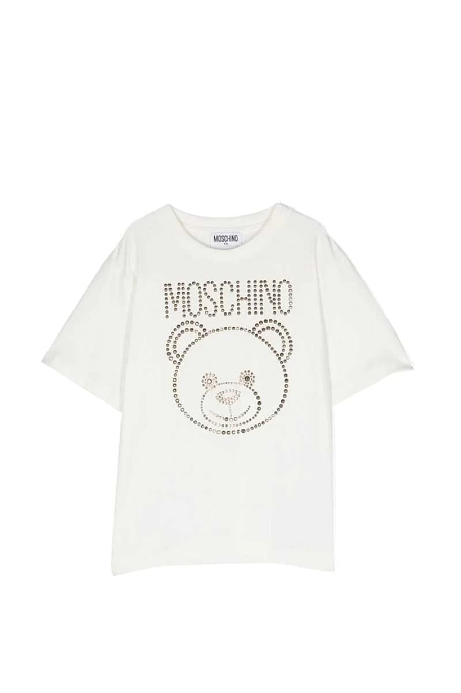 Moschino Kids Cloud Print T-Shirt - HBM060-LBA10J Casual Comfortable Cotton Tee for Children