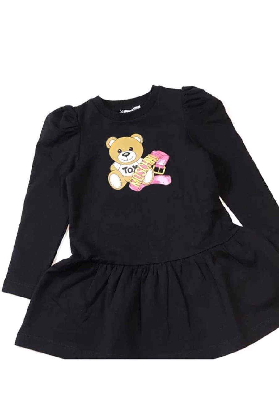 Moschino Black Dress for Girls - Stylish and Elegant HDv0Dl-Lda16 Kids Fashion