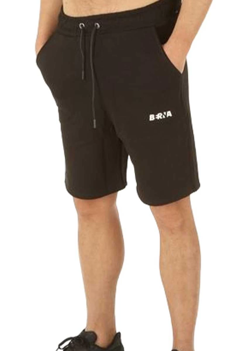 Berna Men's Bermuda Shorts M230121 - Classic Black Casual Shorts for Men