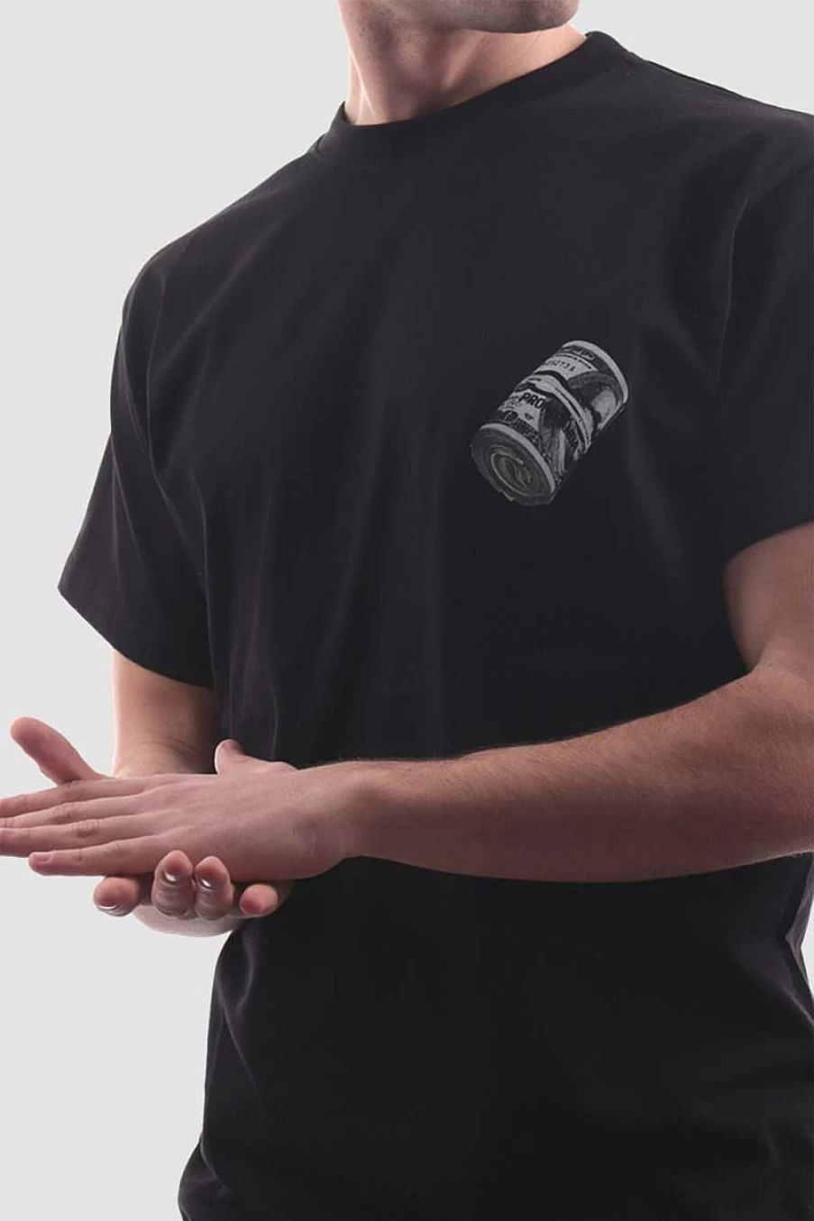 Propaganda Men's BMF 22S Sports T-Shirt - Black Casual Tee