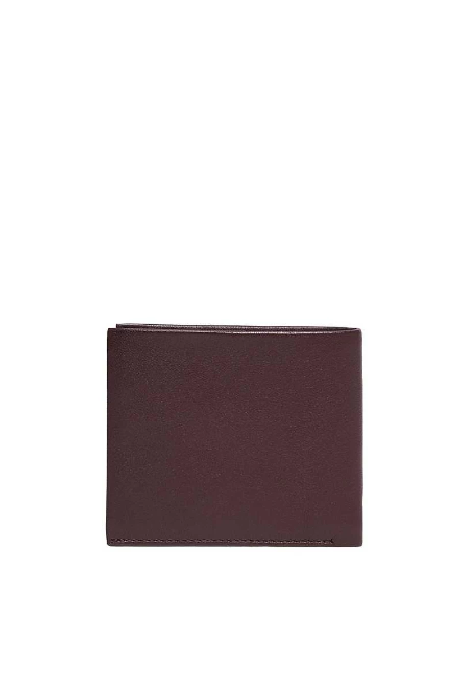 Liu Jo Genuine Leather Men's Wallet M123P402 Nappa Fold Brown Luxury Bifold