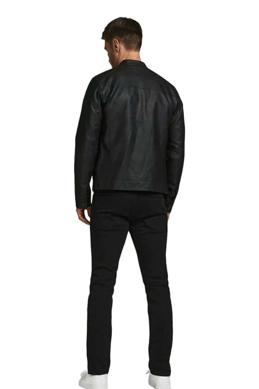 Jack & Jones Black Men's Casual T-Shirt - Stylish Comfort Fit for Everyday Wear