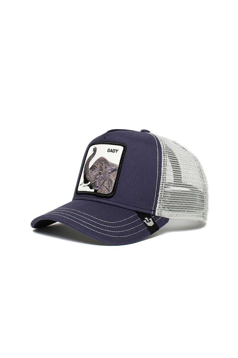 Goorin Bros Men's Big Baby White and Blue Baseball Cap