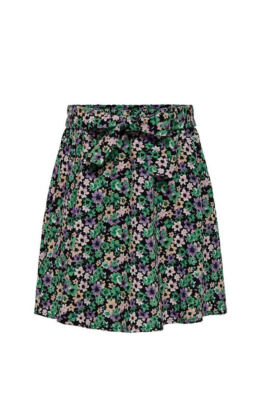Only Girls' Floral Print Skirt - Stylish & Comfortable Summer Skirt for Teens