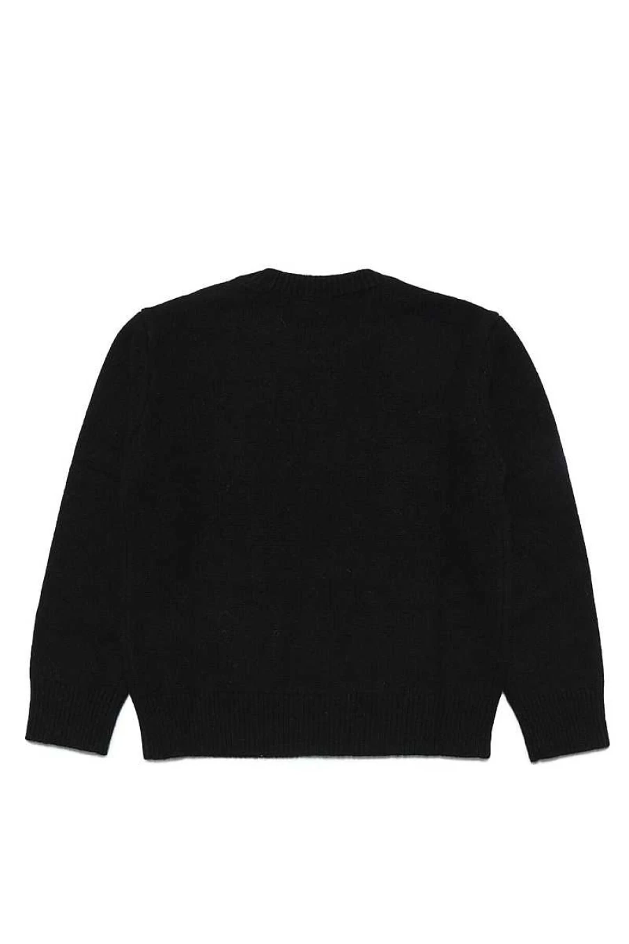 Diesel Kids' Black Sweater J01550-Kyav8 - Stylish Cotton Blend Pullover for Children