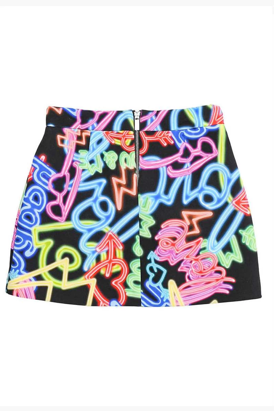 Vicolo Neon Black Skirt for Girls - Fat Neon Skirt 3146G0550 Fashion Trendy Style