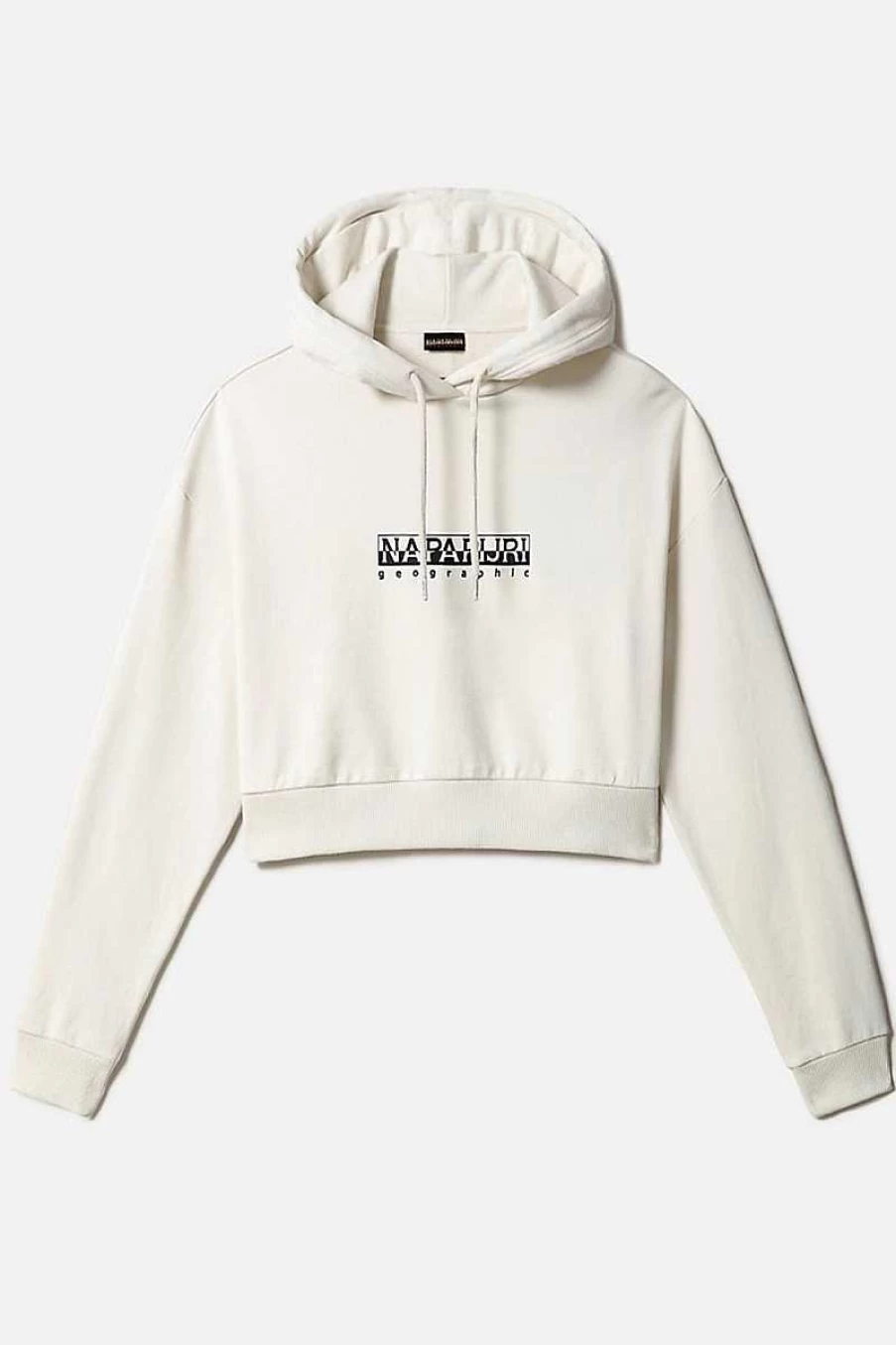 Napapijri Women's B-Box Crop Top in White | N0A4G8X N1A1