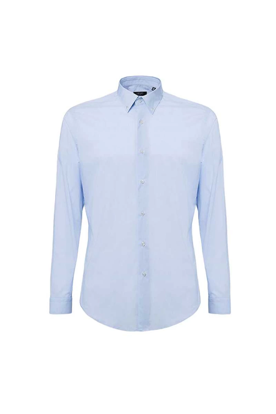 Liu Jo Men's Slim Fit Shirt in Milano Sky Blue - Style M000P201
