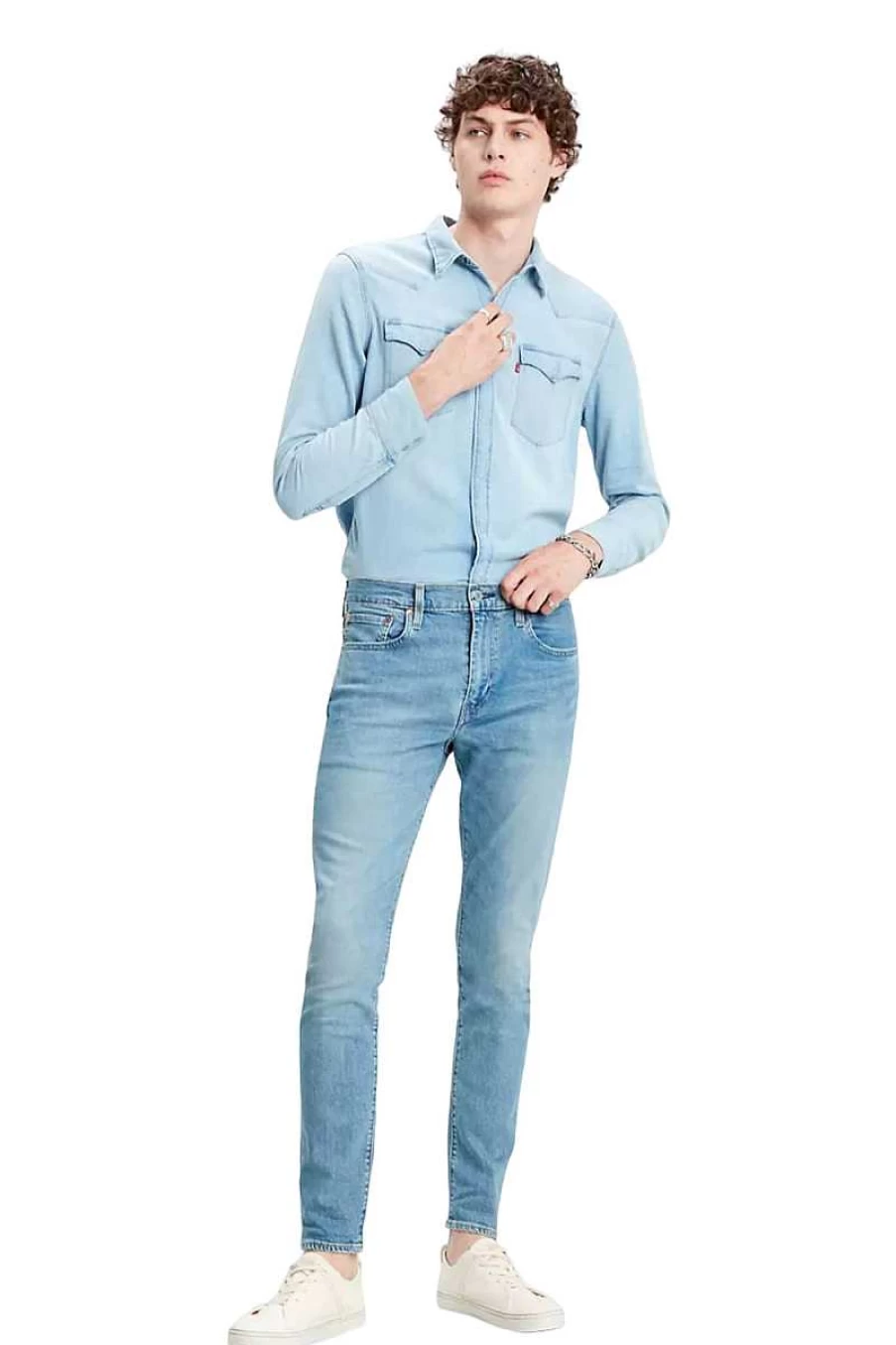 Levi's 512 Slim Taper Men's Jeans in Medium Blue - 28833-0588