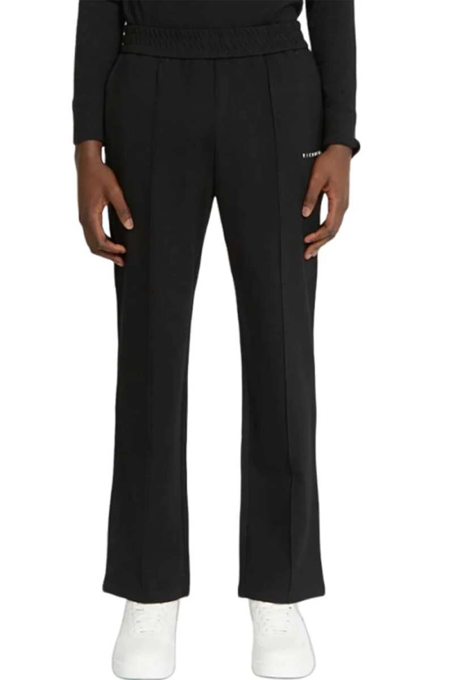Richmond Men's Black Casual Pants - UMA23165PA Stylish Comfort Fit