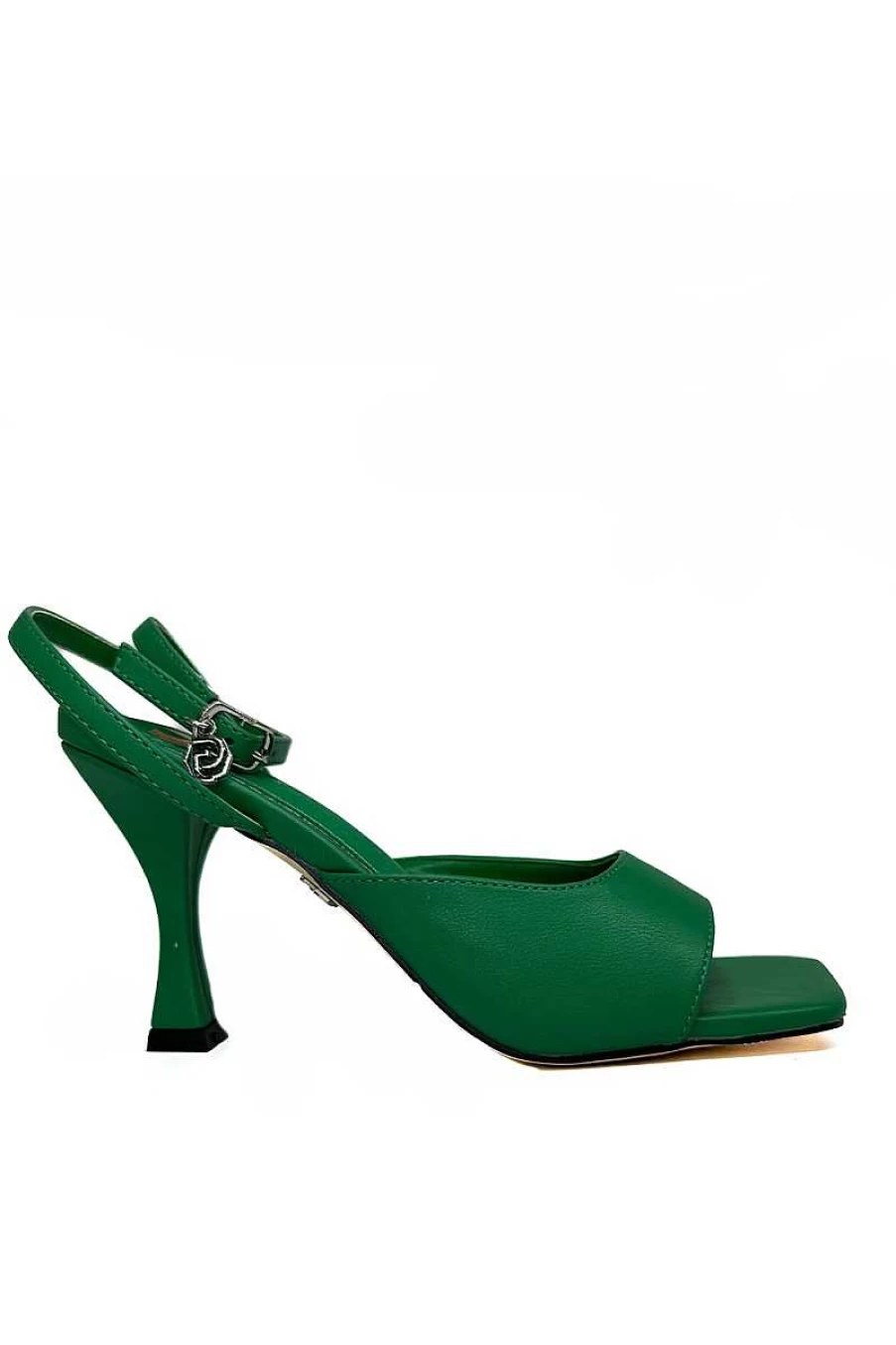 Gold&Gold Women's Green Sandals - Gy311 Comfortable Summer Footwear for Women