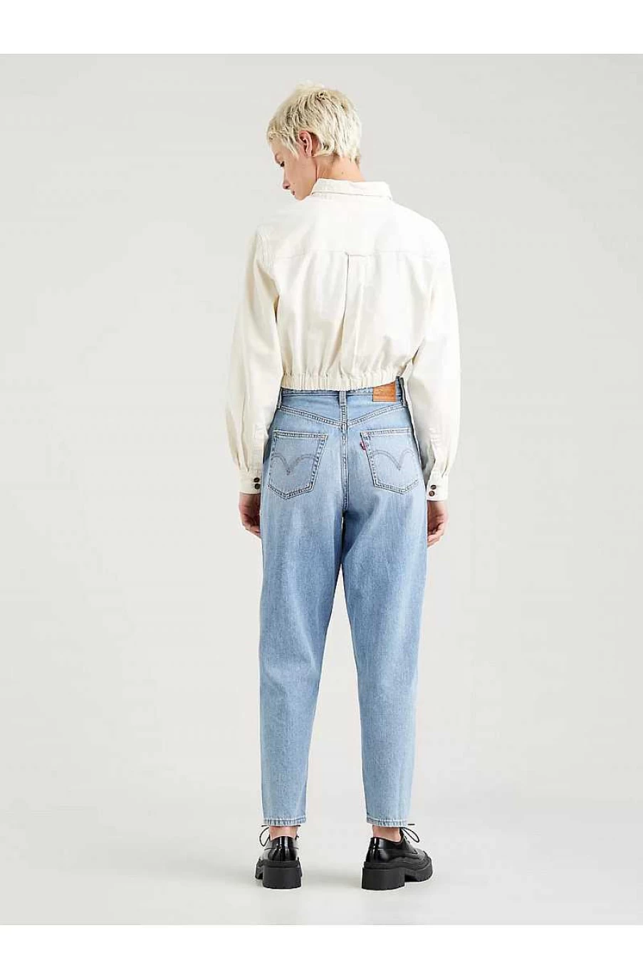 Levi's Women's High Loose Taper Light Denim Jeans - Lets Stay In Pajama Style 17847-0015