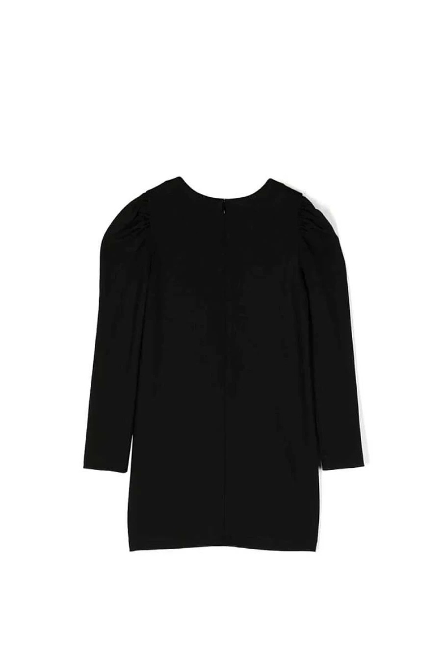 Moschino Girls Black Dress - HDV0DH-LJA00 Stylish Kids Fashion