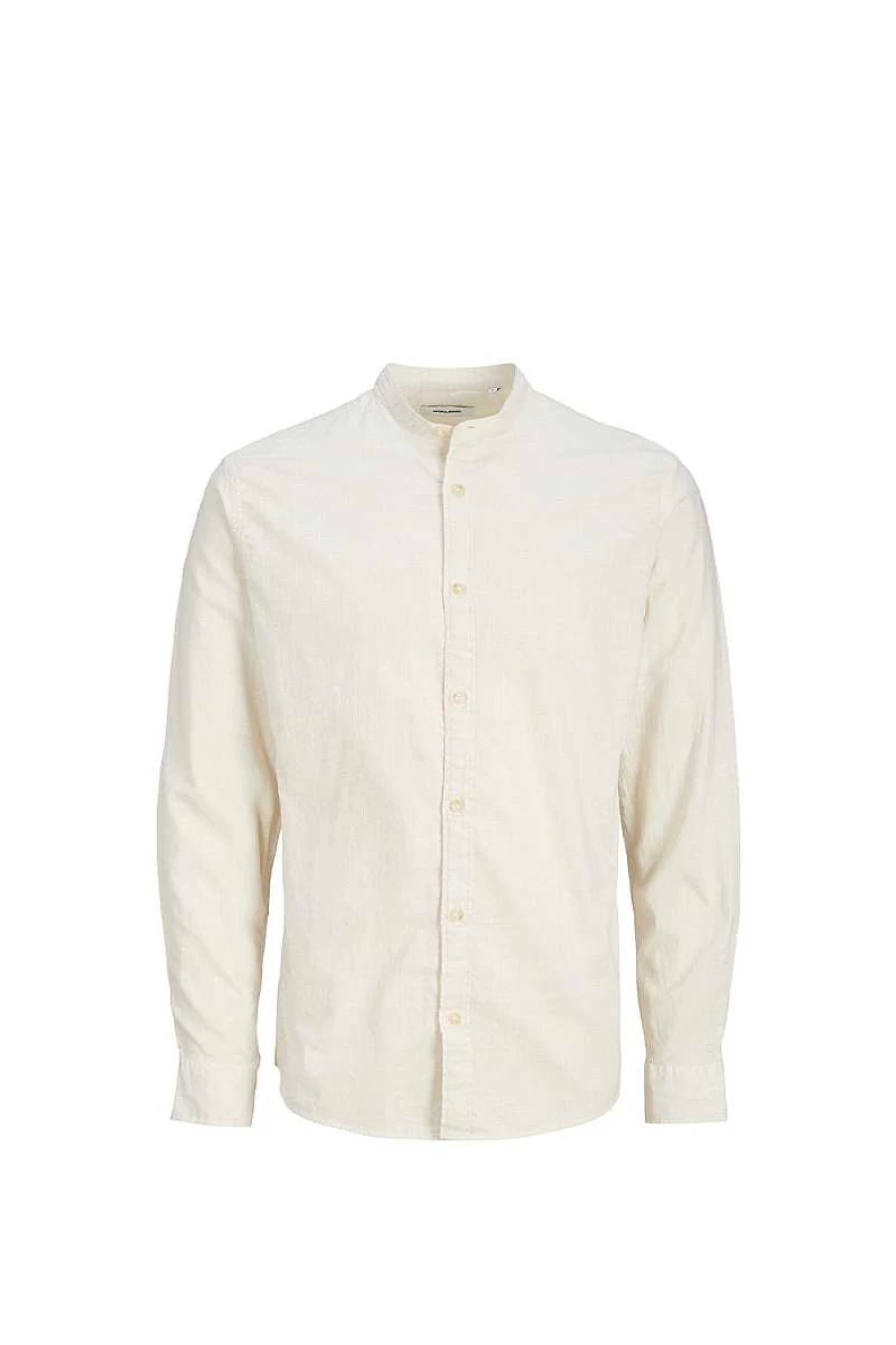 Jack&Jones Boys' White Shirt - Classic Fit Casual Top for Kids