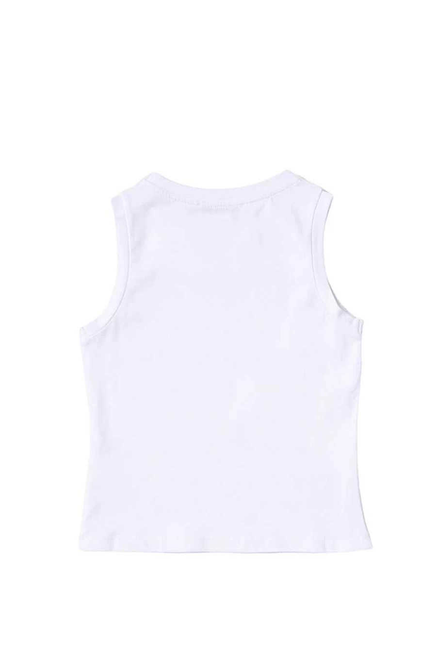 "Patrizia Pepe Girl's Mango White T-Shirt 7M0708"