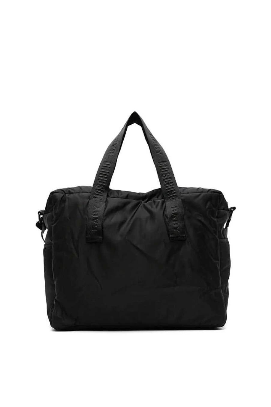 Moschino Kids Black Backpack Mux04K-L3A89 Children's Fashion Bag