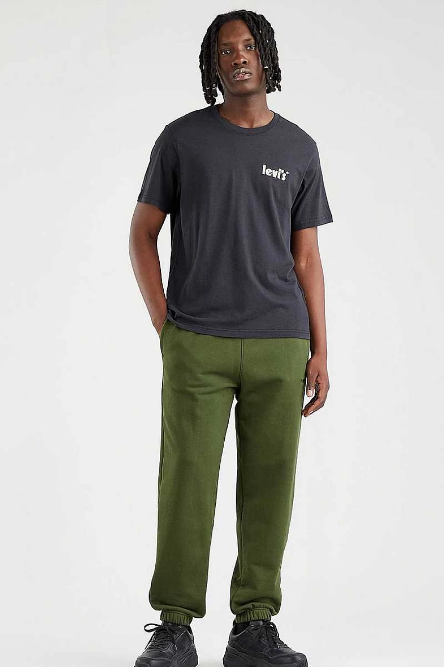 Levi's Men's Red Tab Sweatpants A0767-021 in Green