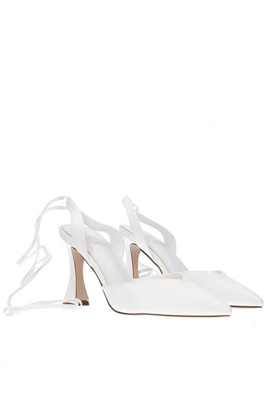 Gold&Gold Women's Fashion Pumps - Model GD818 in White
